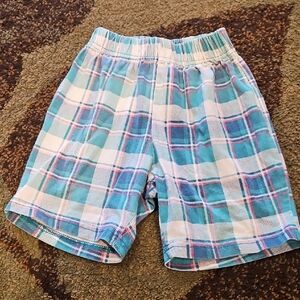Boys Plaid Shorts